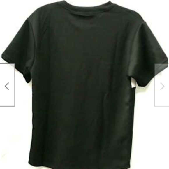 Sacred Crown Boys White Black Sweatshirt Jumper Tops Short Sleeve Size XL 18/20 - Picture 2 of 4